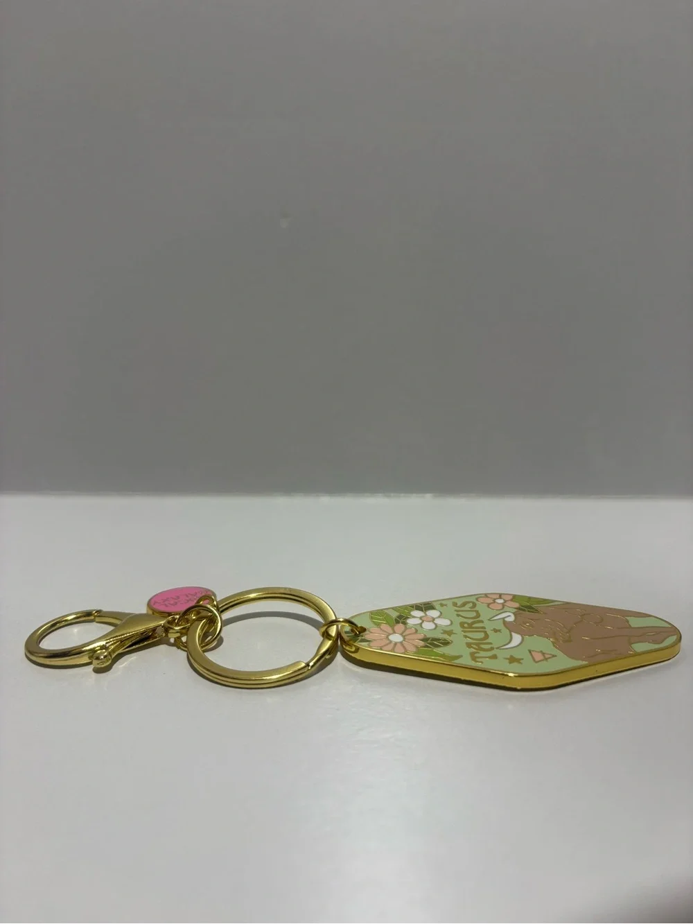 Taurus Zodiac Keychain Bag Charm